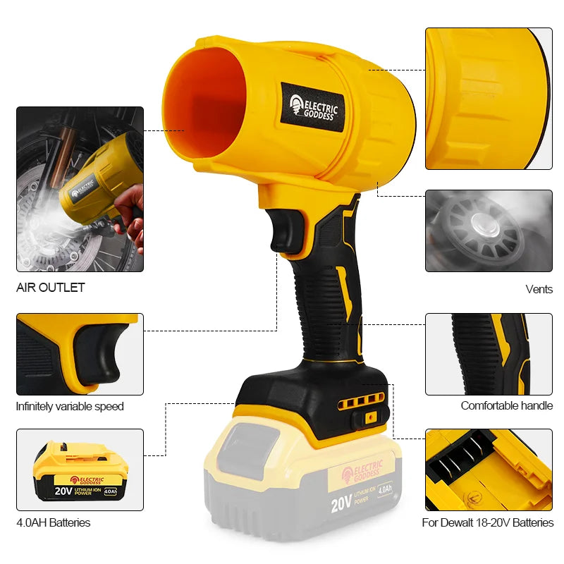 Brushless Cordless Electric Air Blower