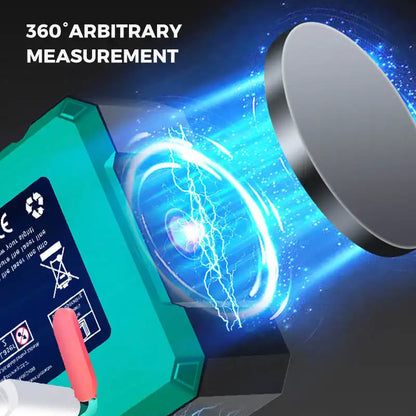 4-Side Magnetic Digital Angle Gauge with Laser