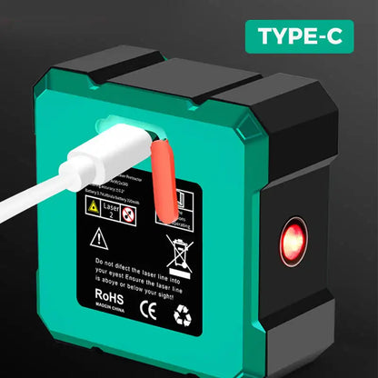 4-Side Magnetic Digital Angle Gauge with Laser